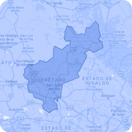 cobertura zubut en querétaro