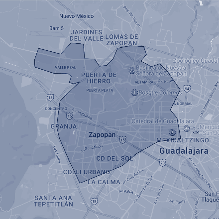 cobertura nocturna guadalajara